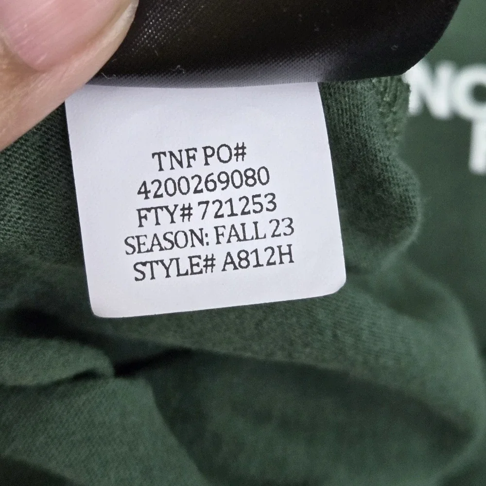 The North Face Men Shirt S Green Graphic Yosemite Half Dome Circular Design‎